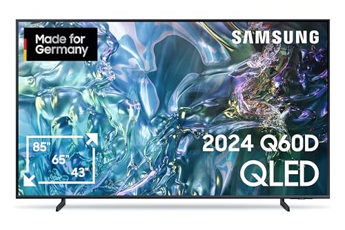 Erlebe atemberaubende Bilder mit dem Samsung QLED 4K Q60D 55 Zoll Fernseher! 🌟 Jetzt mit Quantum Prozessor Lite, 100 % Farbvolumen & Smart TV Funktionen! #Samsung #QLED #4K #SmartTV #GQ55Q60DAUXZG 2024