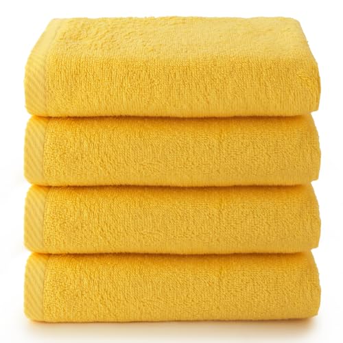 Top Towel Handtuch-Set, 4 Stück, Badetücher, Gesichtstücher, 30 x 50 cm