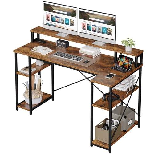 „Entdecke den YITAHOME Eckschreibtisch: Der perfekte 140cm Computertisch mit Ablagefächern für dein Heimbüro. Ideal für kleine Räume! #HomeOffice #Eckschreibtisch #KleinerRaum“