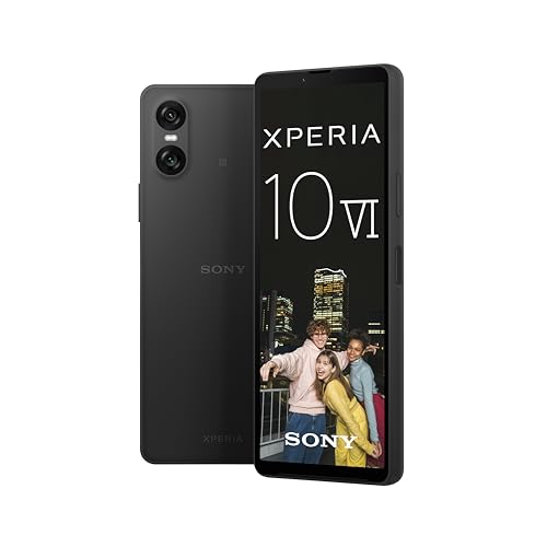 "Entdecke das Sony Xperia 10 VI: Viel Power mit 5.000 mAh Akku, 6,1 Zoll OLED, 3 optische Brennweiten, leicht und kompakt, Android 14, IP65/68! Jetzt bei Amazon mit 24+12 Monate Garantie! #SonyXperia #Smartphone #Technik"