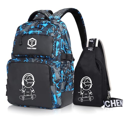 Entdecke den stylischen CALIYO Schulrucksack für Jungen & Mädchen! Perfekt für Schule, Reisen & Outdoor-Abenteuer. #Schultasche #Teenager #Rucksack #CALIYO #Travel #Outdoor #Schule