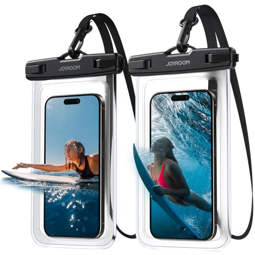 Entdecke die JOYROOM 2024 wasserdichte Handyhülle – 2er Set für iPhone 15, 14, 13, 12 Pro Max sowie Samsung S24/S23! IPX8, perfekt für Unterwasser-Abenteuer! #Wasserdicht #Handyhülle #SmartphoneSchutz