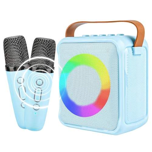 🎤🚀 Entdecke die ultimative Karaoke Maschine für Kinder & Erwachsene! Tragbares Bluetooth Mini Set mit stimmwechselnden Effekten & coolen LED-Lichtern! #KaraokeFun #BluetoothLautsprecher #PartyZeit 🎶✨