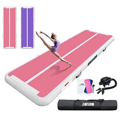 "Entdecke die AWSUM Air Tracking Matte – Aufblasbare Gymnastikmatte für perfekten Tumbling-Spaß! 🧘‍♀️🏋️‍♂️ Mit 10cm Höhe, Luftpumpe & Tragetasche. Ideal für Zuhause, Yoga & Outdoor! #Fitness #Gymnastik"