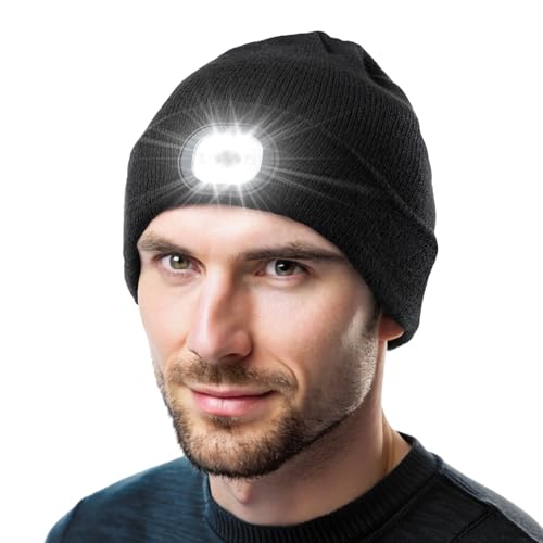 Entdecke die KEZKALS LED Mütze für Männer & Frauen – das perfekte geschenk für den Winter! 🎁✨ Wiederaufladbare Beanie mit Licht, ideal für deinen Adventskalender! #GeschenkeFürMänner #Winterstyle #LEDMütze