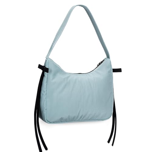 Entdecke die süße CHAMAIR Nylon Halbmond Umhängetasche für Damen! Perfekt für Teenager mit Y2K-Stil & trendy Schleifen-Design. Die ideale Shoulder Bag! #CuteBag #Damenmode #StylishAccessories