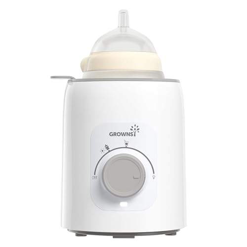 "Entdecke den 6-in-1 Flaschenwärmer für dein Baby: Sterilisator, Babynahrungsheizung, Warmhalten & Abtauung - BPA-frei mit LCD-Display! #BabyCare #Babynahrung #Flaschenwärmer"