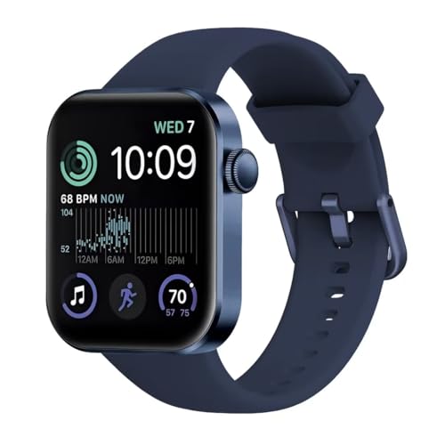 DDXCAW Smartwatch IP68, 1.85 Zoll, Herzfrequenz- und Schlafmonitor, 140+ Sportmodi, Telefonfunktion, Nachrichtenbenachrichtigungen