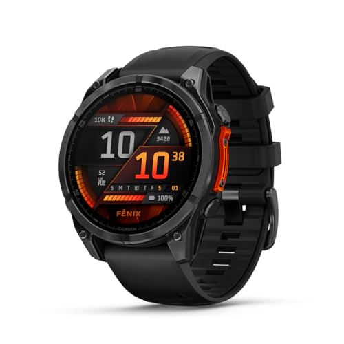 Entdecke die Garmin fēnix 8 – die ultimative Multisport-Smartwatch mit 1,4" AMOLED, Taschenlampe & 80+ Sport-Apps! #Garmin #fénix8 #Smartwatch #SportApps #OutdoorAdventure