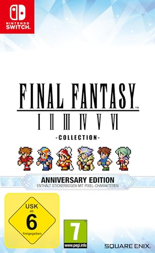 "Erlebe die Magie: FINAL FANTASY I-VI COLLECTION ANNIVERSARY EDITION für Switch – Deine Reise durch die Klassiker! 🎮✨ #FinalFantasy #NintendoSwitch #RetroGaming"