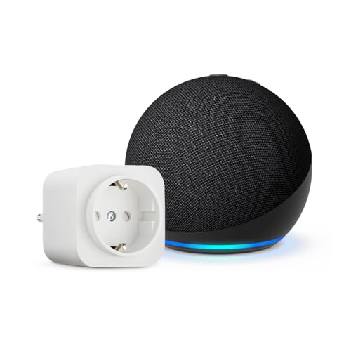 "Upgrade Dein Smart Home: Echo Dot (5. Gen) in Anthrazit + Amazon Basics EU-Smart Plug! 🌟 Perfekt für Alexa-Start, unkompliziert und clever! #SmartHome #Alexa #EchoDot"